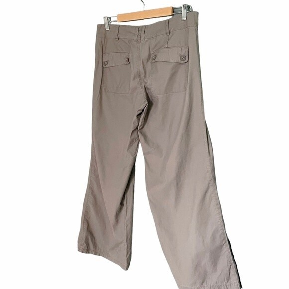 B by Burton Y2K Wide Leg Pants Cocoa Brown Outdoor Hiking Camping Women’s Size 8 - Picture 6 of 12